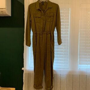 Aqua Utility Jumpsuit